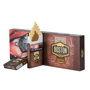 Сигареты Boston Chocolate Superslims (Бостон Шоколад Суперслим)