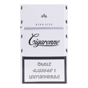 Сигареты Cigaronne King Size White (Сигарон Кинг Сайз Вайт)