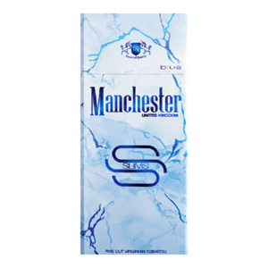 Сигареты Manchester Slim Blue (Манчестер Слим Блю)