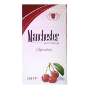 Сигареты Manchester Cherry Superslims (Манчестер Вишня Суперслимс)