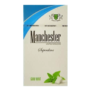 Сигареты Manchester Gummint Superslims (Манчестер Мятная Жвачка Суперслимс)