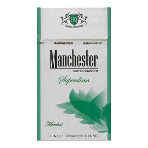 Сигареты Manchester Menthol Superslims (Манчестер Ментол Суперслимс)