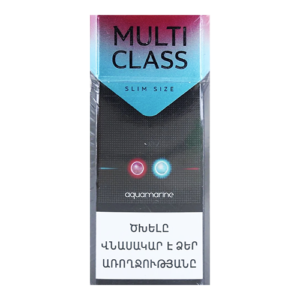 Cигареты Multi Class Slim Size Aquamarine (Мульти Класс Слим Аквамарин)