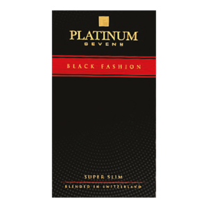 Сигареты Platinum Seven Superslims Black Fashion (Платинум Суперслимс Блэк Фэшн)