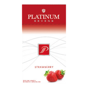 Сигареты Platinum Seven Superslims Strawberry (Платинум Суперслимс Клубника)