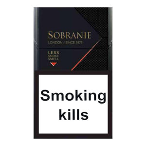 Сигареты Sobranie Blacks Duty Free (Собрание Черные Нано)